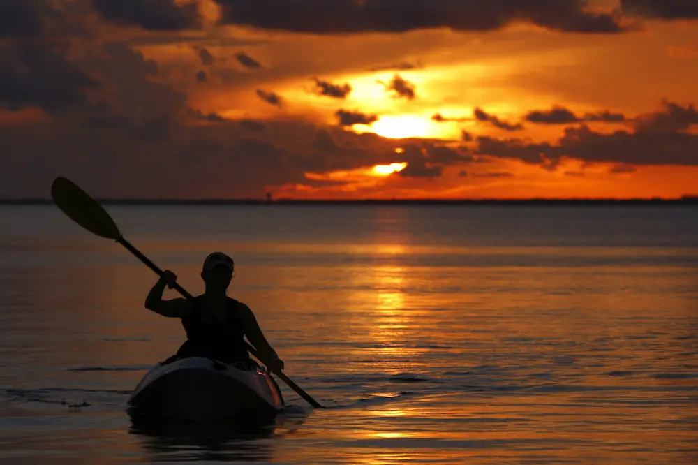 kayaking at sunset Best of Cape Cod